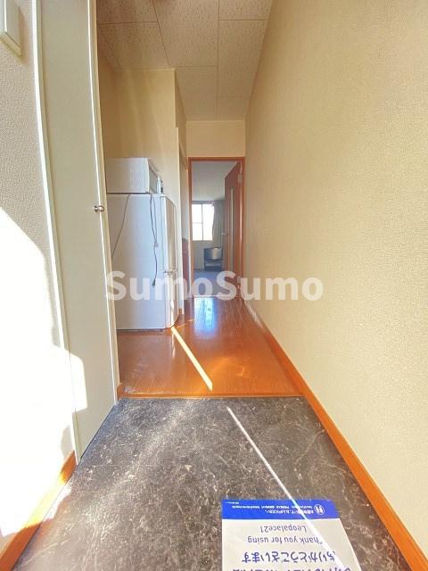 玄関　収納もある玄関です