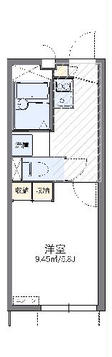 レオパレスエリシオンの間取り