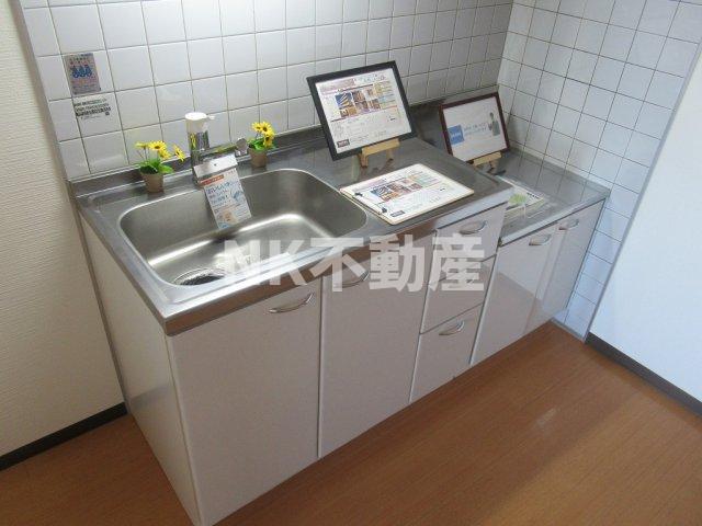 キッチン　お料理しやすいキッチンです