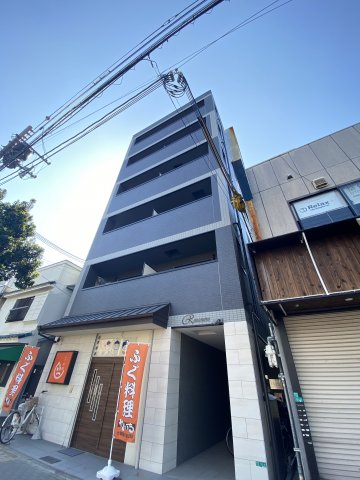 【ランコントル新深江の建物外観】