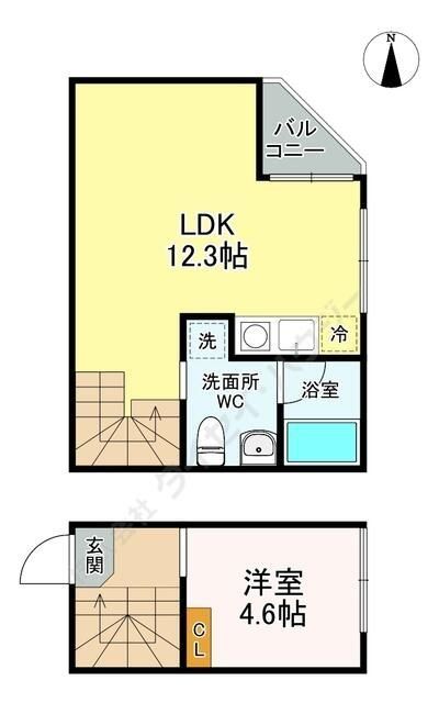 文京区大塚のマンションの間取り