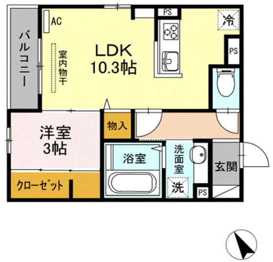 ＬＳＹ５５の間取り