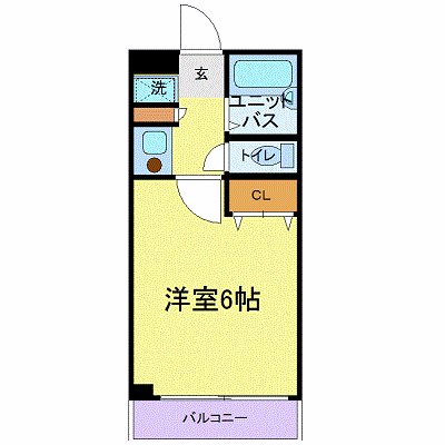 コンフォートマンション下町の間取り