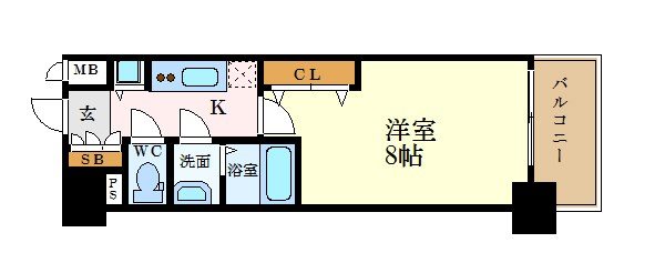 プレサンスジェネ葵の間取り