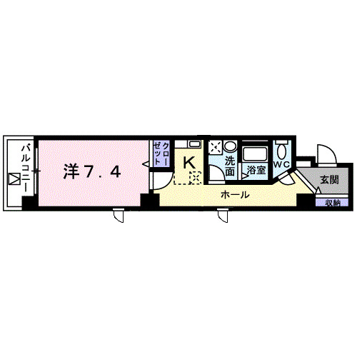 横浜ステーションヒルズの間取り