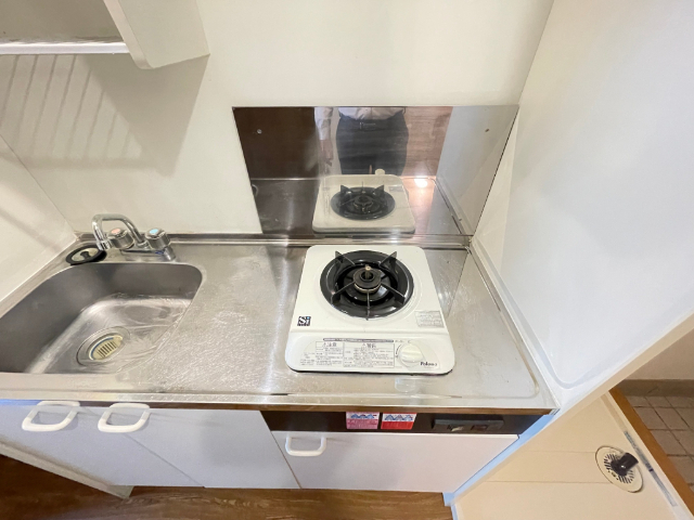 キッチン　１口コンロのミニキッチン