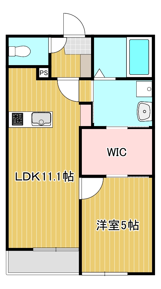 ネオステージ八王寺町の間取り