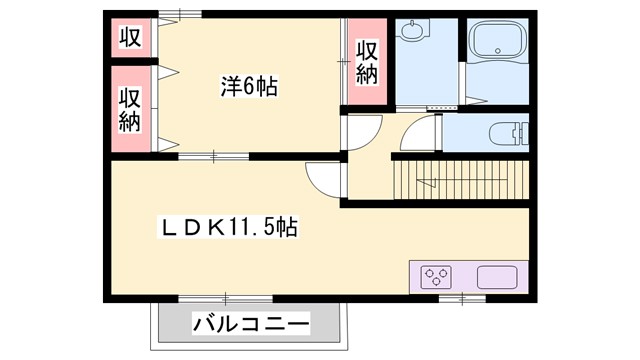 ソレジオ桜の間取り