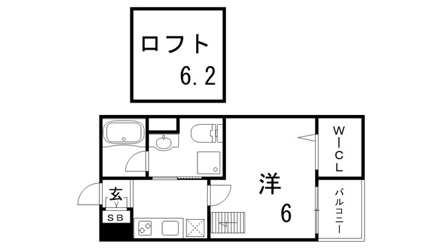 ProGrace東須磨の間取り