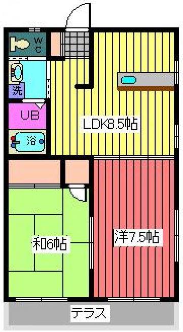 さいたま市南区根岸のマンションの間取り