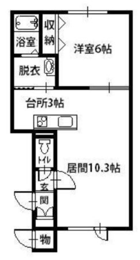 NEOフレシール美瑛の間取り