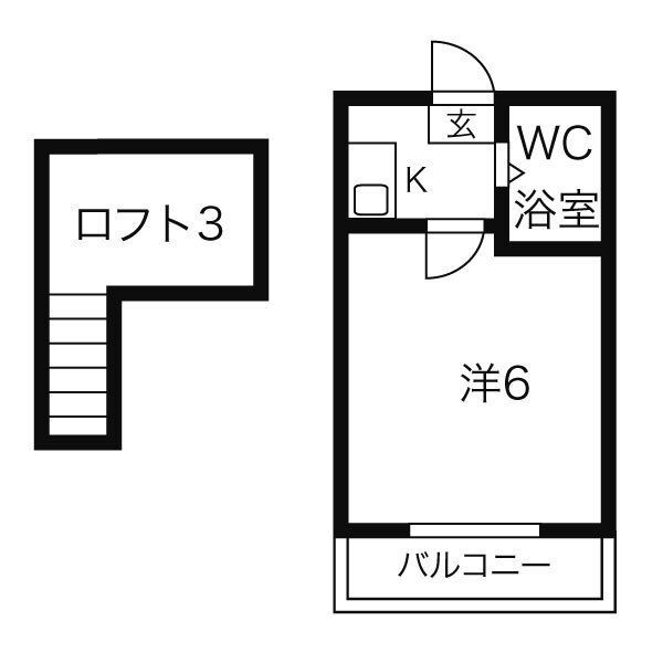 フジテラス小幡の間取り