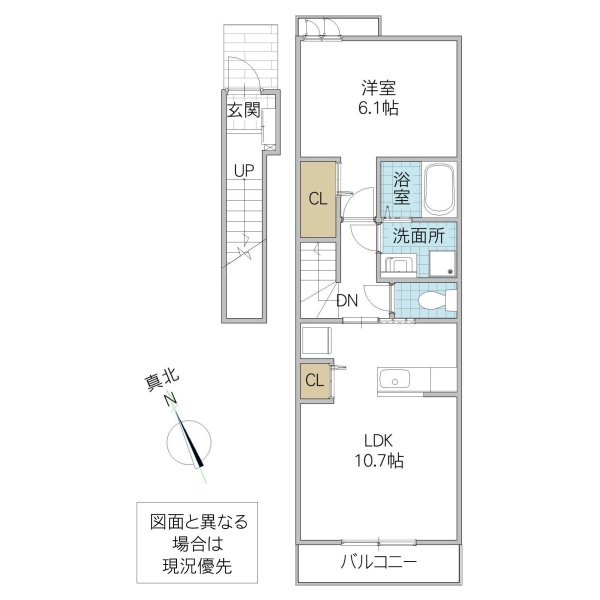 グランパルティ IIの間取り