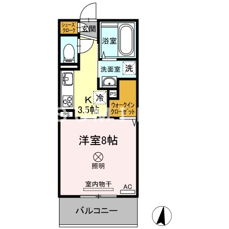 Ｐｒｏｓｐｅｒｉｔａ　ｍａｓａの間取り