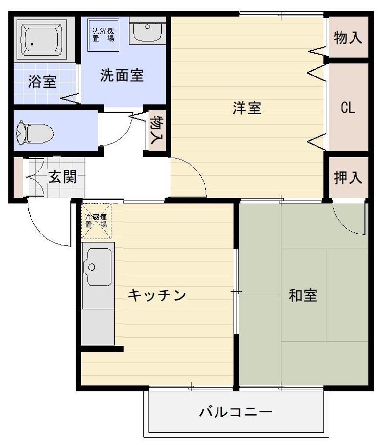 エスポワールの間取り