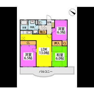 ※ルミエール９８の間取り