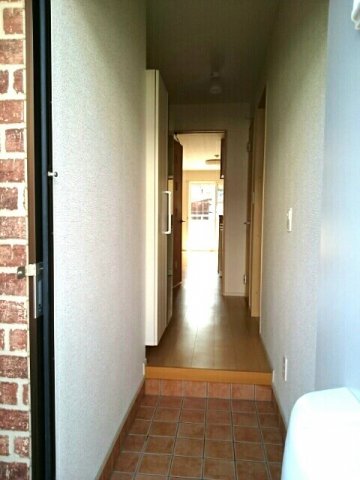 玄関　明るい玄関です