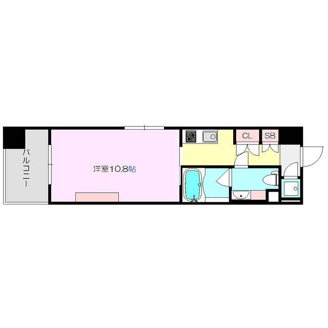 デュオン新大阪レジデンスの間取り