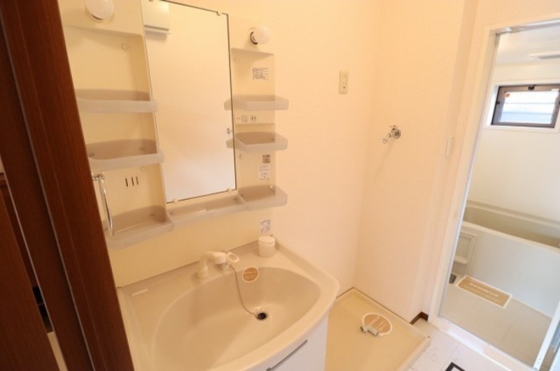 洗面設備　図面と現状に相違がある場合には現状を優先