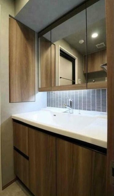 洗面設備　忙しい朝には欠かせない洗面所です