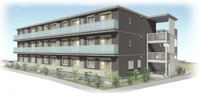 建物外観　外観パース