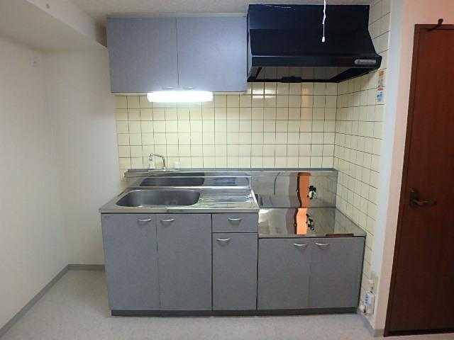 キッチン　2口ガスコンロ設置可能です