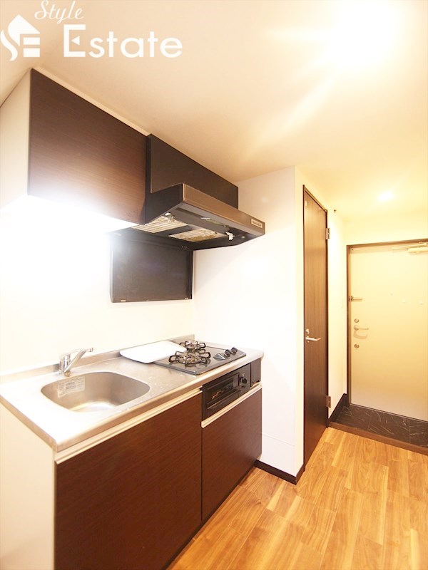 キッチン　システムキッチン2口ガスコンロ付き