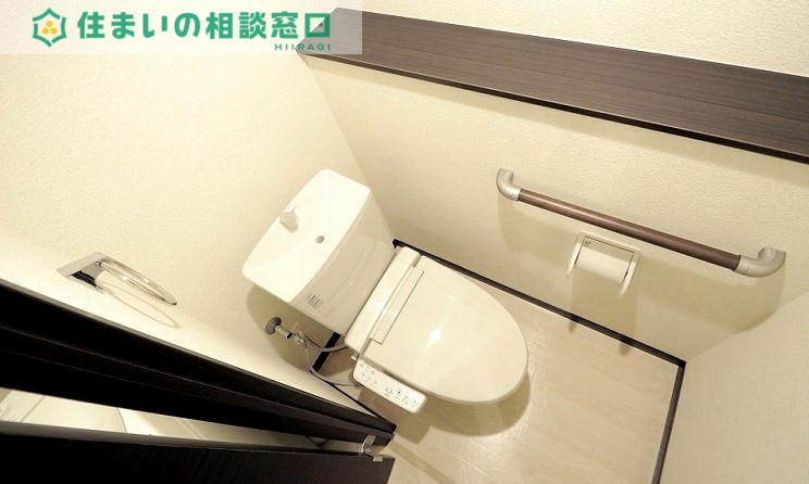 トイレ　同タイプ物件の写真です。