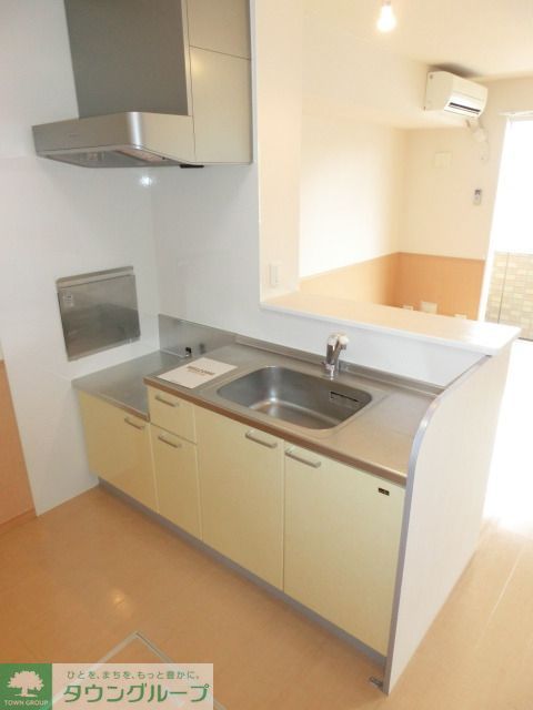 キッチン　二口コンロ設置可能