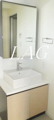 洗面設備　洗面台です。