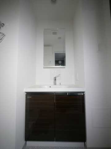 洗面設備　GENOVIA東神田 green veilの洗面所