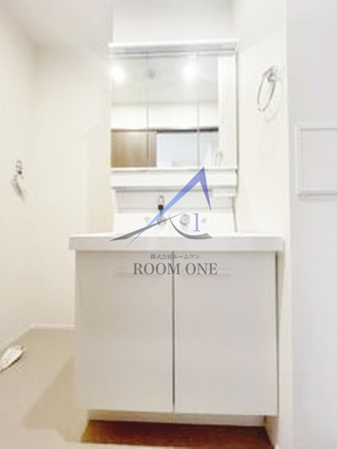 洗面設備　洗面台です。