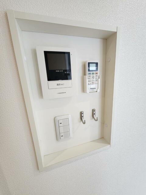 セキュリティ　モニター付きインターホンです