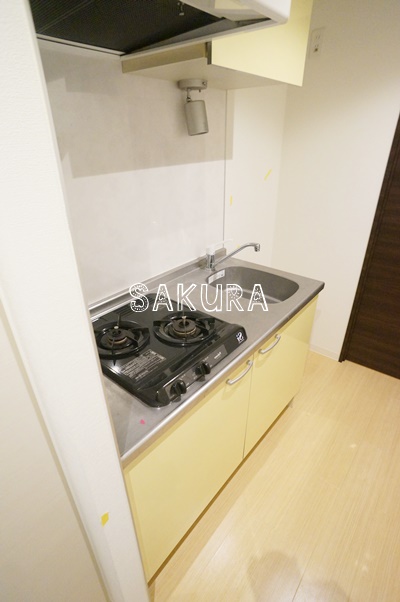 キッチン　自炊をされる方に嬉しい2口コンロ♪