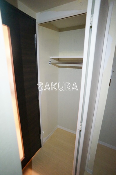 収納　お荷物の多い方でも安心のクローゼット付き♪