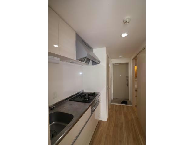 キッチン　ガスコンロ付き