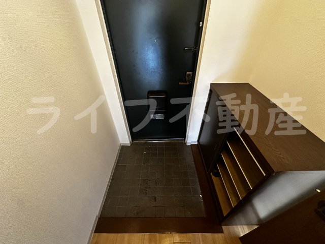 玄関　落ち着いた玄関です