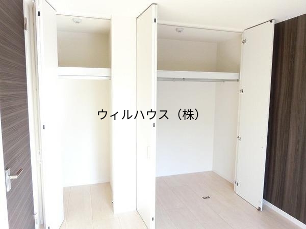 収納　クローゼット！