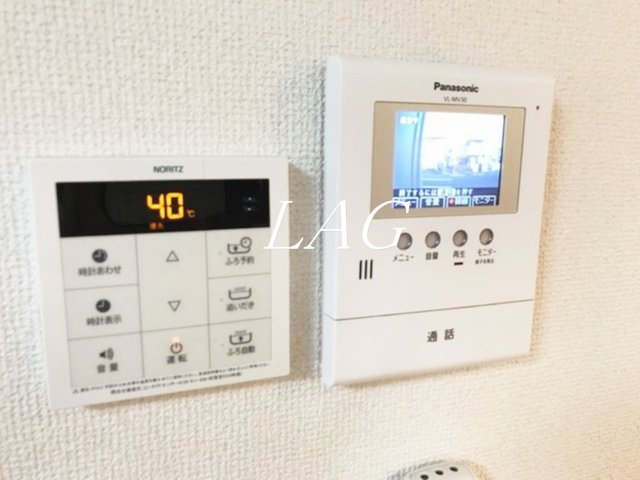 セキュリティ　モニター付きインターフォンです。
