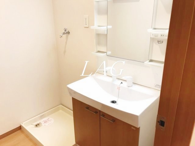 洗面設備　洗面台です。