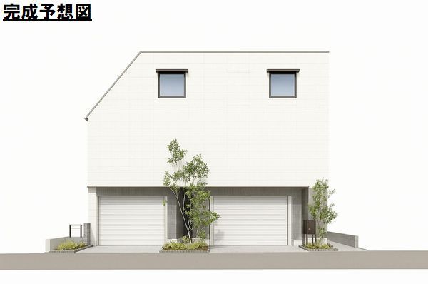 建物外観　積水ハウス施工の賃貸住宅『シャーメゾン』～ラック～