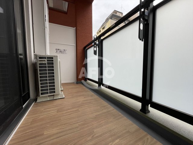 バルコニー　U Residence Temmabashi(ユーレジデンス