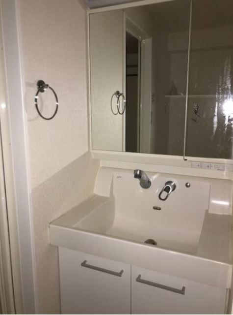 洗面設備　※別部屋の参考写真です。