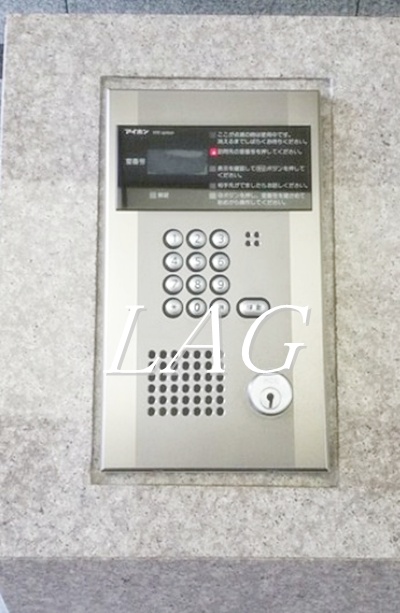 セキュリティ　オートロックです。