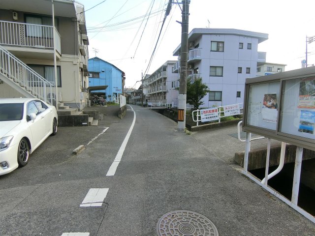 その他　交通量の少ない前面道路。