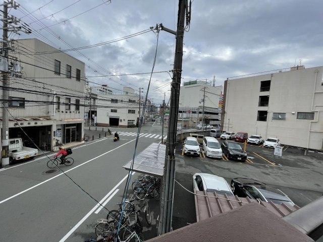 眺望　バルコニーからの眺望です