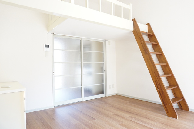 居室・リビング　ロフト付きの広々としたお部屋です☆