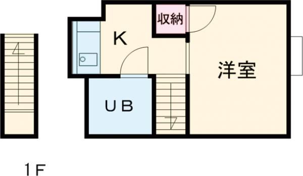 東急田園都市線 三軒茶屋駅 徒歩7分 2階建 築57年の間取り写真