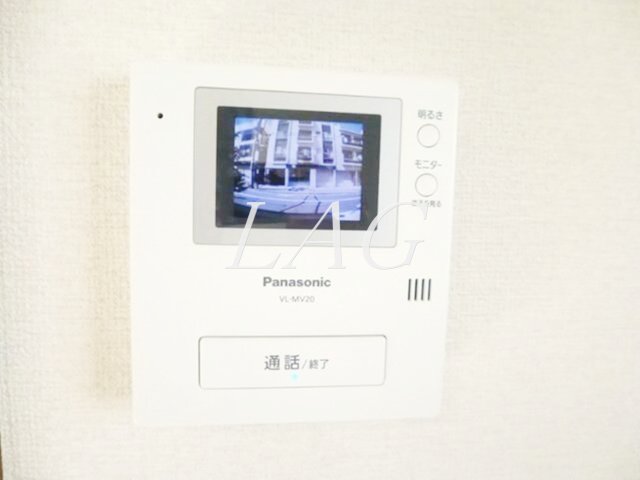 セキュリティ　モニター付インターホンです。