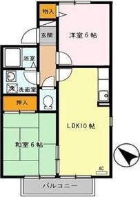阪急伊丹線 伊丹駅 徒歩34分 2階建 築28年の間取り写真